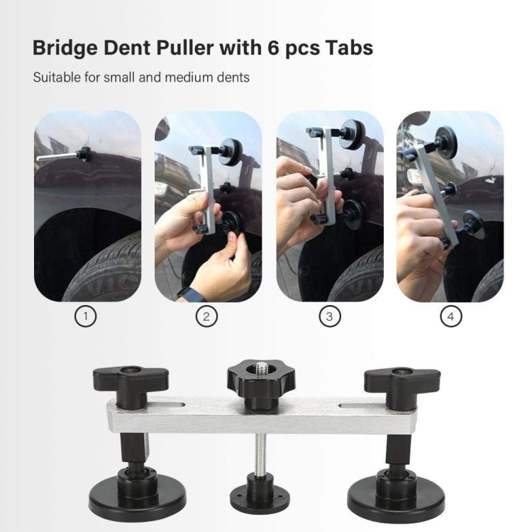 D3 94 in 1 Car Paintless Dent Dings Repair Lifter Tools Kit, Plug Type:EU Plug - Sheet Metal Tools by buy2fix | Online Shopping UK | buy2fix