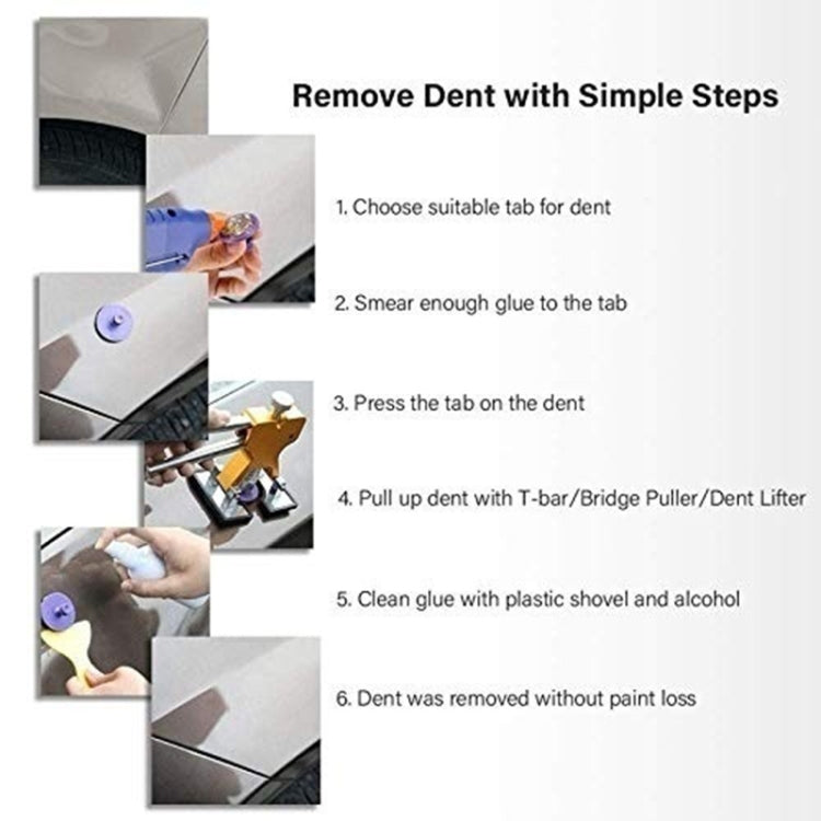 D3 94 in 1 Car Paintless Dent Dings Repair Lifter Tools Kit, Plug Type:EU Plug - Sheet Metal Tools by buy2fix | Online Shopping UK | buy2fix