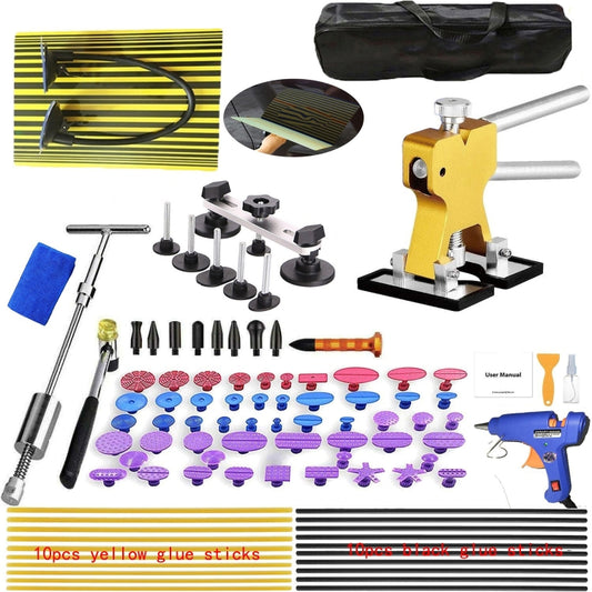 D3 96 in 1 Car Paintless Dent Dings Repair Lifter Tools Kit, Plug Type:US Plug - Sheet Metal Tools by buy2fix | Online Shopping UK | buy2fix