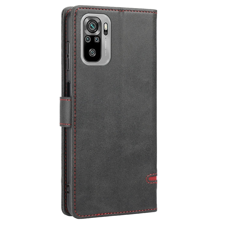 For Xiaomi Redmi Note 10 / 10S Classic Wallet Flip Leather Phone Case(Black) - Xiaomi Cases by buy2fix | Online Shopping UK | buy2fix