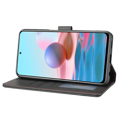 For Xiaomi Redmi Note 10 / 10S Classic Wallet Flip Leather Phone Case(Black) - Xiaomi Cases by buy2fix | Online Shopping UK | buy2fix