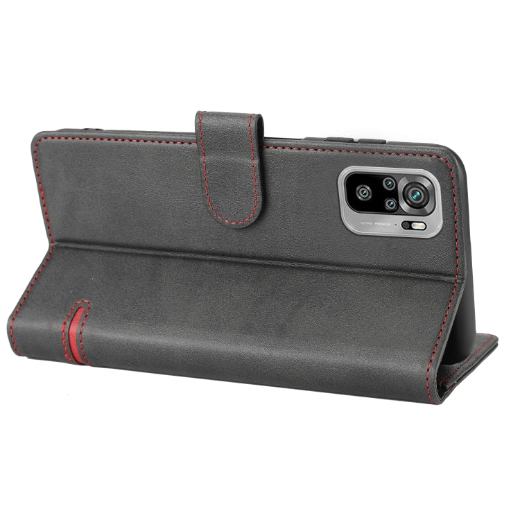 For Xiaomi Redmi Note 10 / 10S Classic Wallet Flip Leather Phone Case(Black) - Xiaomi Cases by buy2fix | Online Shopping UK | buy2fix