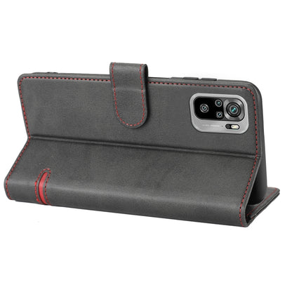 For Xiaomi Redmi Note 10 / 10S Classic Wallet Flip Leather Phone Case(Black) - Xiaomi Cases by buy2fix | Online Shopping UK | buy2fix
