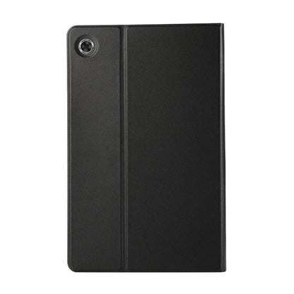 For Lenovo Tab M10 Plus 10.6 3rd Gen 2022 Voltage Craft Texture TPU Flip Leather Tablet Case(Black) - Lenovo by buy2fix | Online Shopping UK | buy2fix