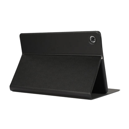 For Lenovo Tab M10 Plus 10.6 3rd Gen 2022 Voltage Craft Texture TPU Flip Leather Tablet Case(Black) - Lenovo by buy2fix | Online Shopping UK | buy2fix