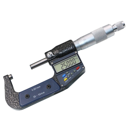25-50mm Electronic Digital Micrometer (resolution 0.001mm) - Measuring Tools by buy2fix | Online Shopping UK | buy2fix