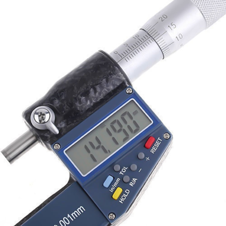 25-50mm Electronic Digital Micrometer (resolution 0.001mm) by buy2fix