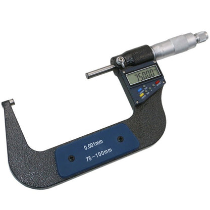 75-100mm Electronic Digital Micrometer (resolution 0.001mm) - Measuring Tools by buy2fix | Online Shopping UK | buy2fix