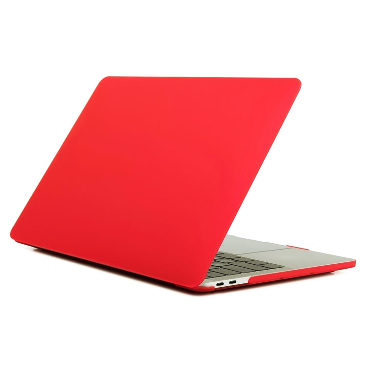 Laptop Matte Style Protective Case For MacBook Pro 13.3 inch 2022(Red) by buy2fix