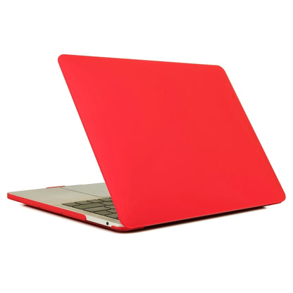 Laptop Matte Style Protective Case For MacBook Pro 13.3 inch 2022(Red) by buy2fix