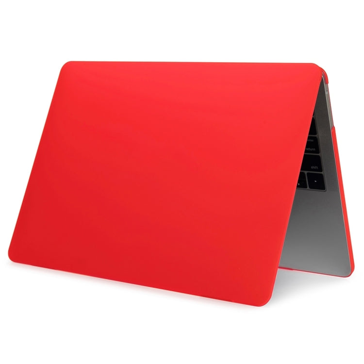 Laptop Matte Style Protective Case For MacBook Pro 13.3 inch 2022(Red) by buy2fix