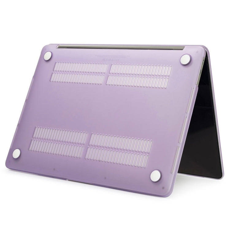 Laptop Matte Style Protective Case For MacBook Pro 13.3 inch 2022(Purple) by buy2fix