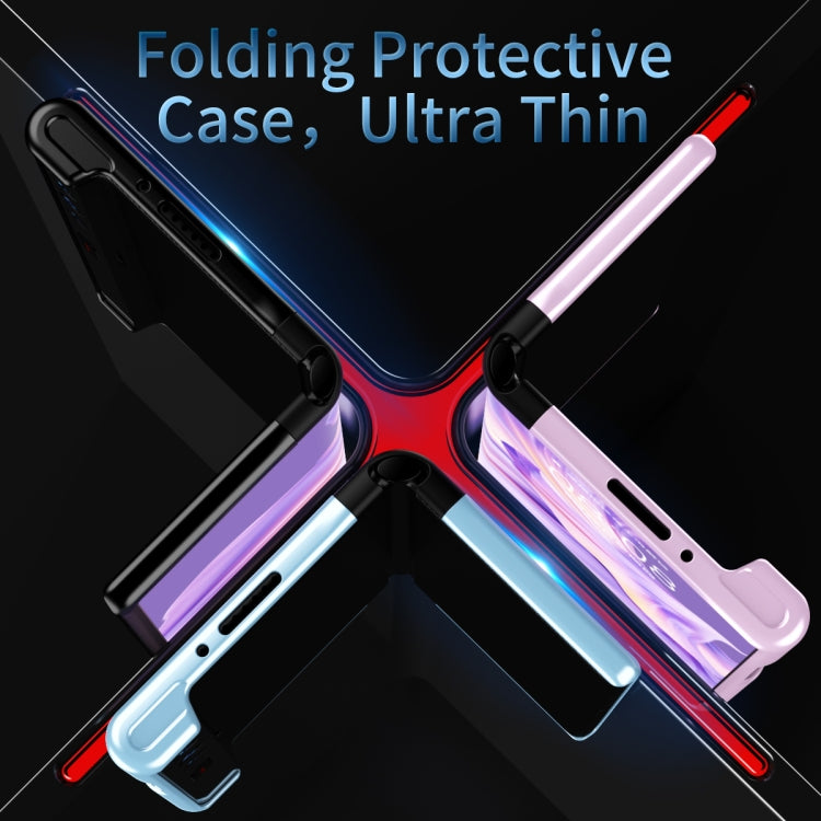 For Huawei Mate Xs 2 Ultra-thin Frame Shockproof Phone Case(Black) - Huawei Cases by buy2fix | Online Shopping UK | buy2fix