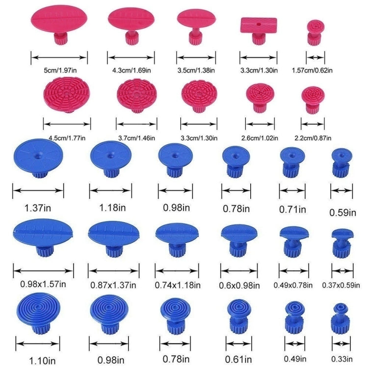 D6 29 in 1 Car Paintless Dent Dings Repair Lifter Tools Kit by buy2fix