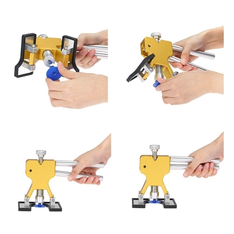 D6 44 in 1 Car Paintless Dent Dings Repair Lifter Tools Kit, Plug Type:EU Plug - Sheet Metal Tools by buy2fix | Online Shopping UK | buy2fix