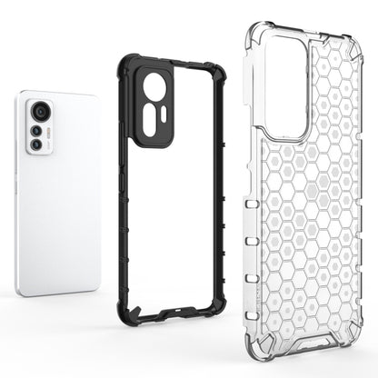 For Xiaomi 12 Lite 5G Eurasian Ver Shockproof Honeycomb PC + TPU Phone Case(Blue) - Xiaomi Cases by buy2fix | Online Shopping UK | buy2fix