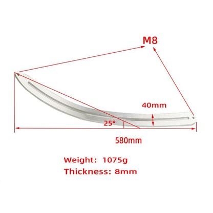 N9 Car Dent Removal Fender Damage Repair Puller Lifter Arc Crowbar Tools - Sheet Metal Tools by buy2fix | Online Shopping UK | buy2fix