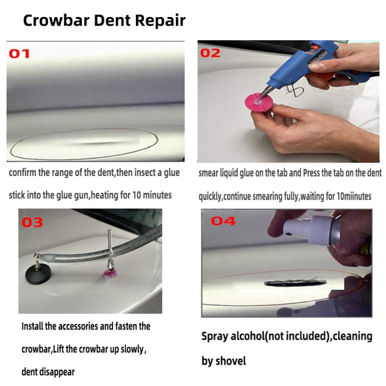 N11 51 in 1 Car Paintless Dent Removal Fender Damage Repair Puller Lifter, Plug Type:UK Plug - Sheet Metal Tools by buy2fix | Online Shopping UK | buy2fix