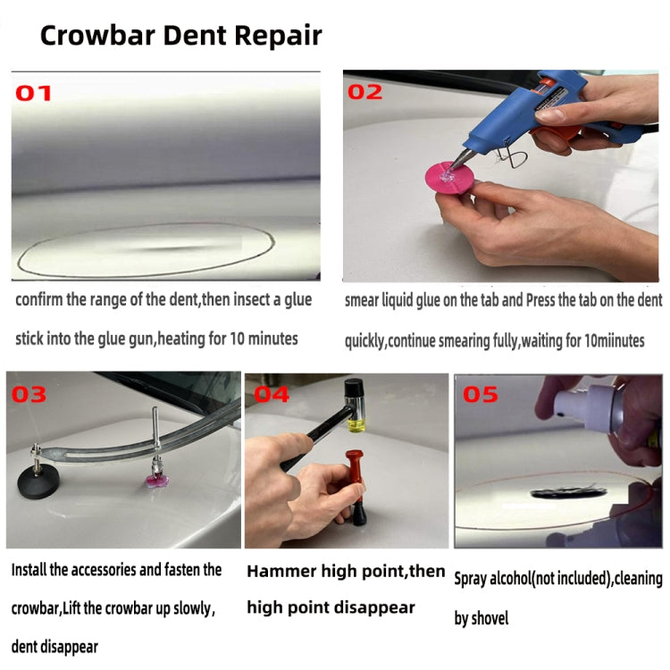 N12 66 in 1 Car Paintless Dent Removal Fender Damage Repair Puller Lifter, Plug Type:US Plug - Sheet Metal Tools by buy2fix | Online Shopping UK | buy2fix