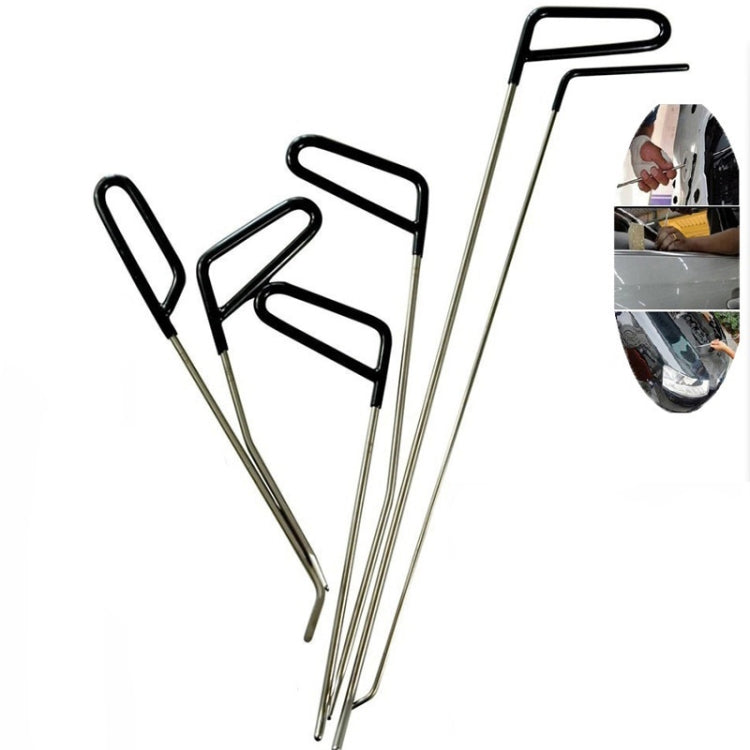 Q1 6 in 1 Car Paintless Dent Repair Hail Remover Hooks Rods Kit - Sheet Metal Tools by buy2fix | Online Shopping UK | buy2fix