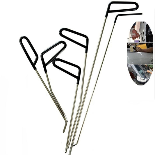 Q1 6 in 1 Car Paintless Dent Repair Hail Remover Hooks Rods Kit - Sheet Metal Tools by buy2fix | Online Shopping UK | buy2fix