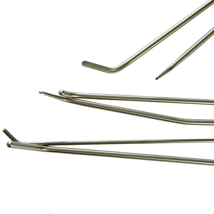 Q1 6 in 1 Car Paintless Dent Repair Hail Remover Hooks Rods Kit - Sheet Metal Tools by buy2fix | Online Shopping UK | buy2fix