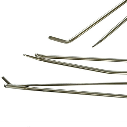 Q1 6 in 1 Car Paintless Dent Repair Hail Remover Hooks Rods Kit - Sheet Metal Tools by buy2fix | Online Shopping UK | buy2fix