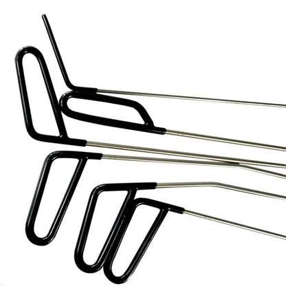 Q1 6 in 1 Car Paintless Dent Repair Hail Remover Hooks Rods Kit - Sheet Metal Tools by buy2fix | Online Shopping UK | buy2fix