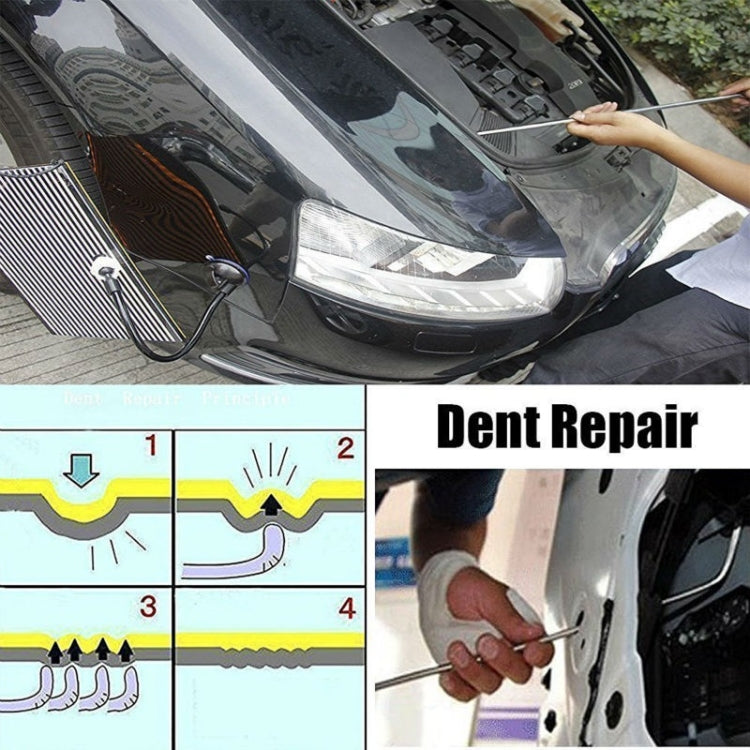 Q1 6 in 1 Car Paintless Dent Repair Hail Remover Hooks Rods Kit - Sheet Metal Tools by buy2fix | Online Shopping UK | buy2fix