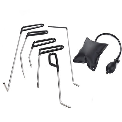 Q1 7 in 1 Car Paintless Dent Repair Hail Remover Hooks Rods Kit - Sheet Metal Tools by buy2fix | Online Shopping UK | buy2fix