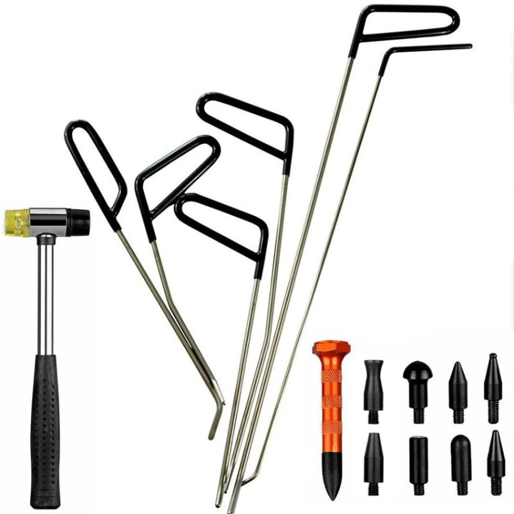Q1 16 in 1 Car Paintless Dent Repair Hail Remover Hooks Rods Kit - Sheet Metal Tools by buy2fix | Online Shopping UK | buy2fix
