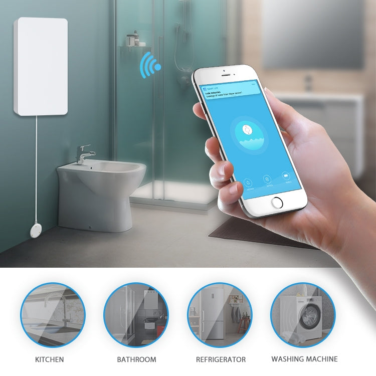 NEO NAS-WS05W WiFi Water Sensor & Flood Sensor - Water Leakage Alarm by NEO | Online Shopping UK | buy2fix