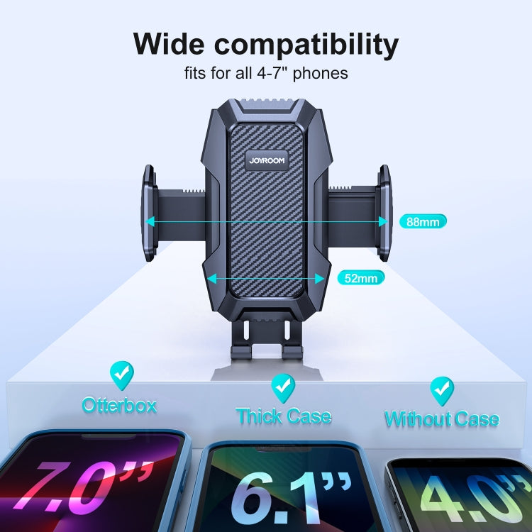 JOYROOM JR-ZS285 Mechanical Car Dashboard Phone Holder(Black) - Universal Car Holders by JOYROOM | Online Shopping UK | buy2fix