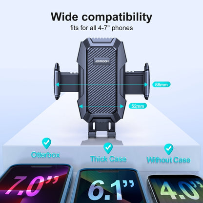 JOYROOM JR-ZS285 Mechanical Car Dashboard Phone Holder(Black) - Universal Car Holders by JOYROOM | Online Shopping UK | buy2fix