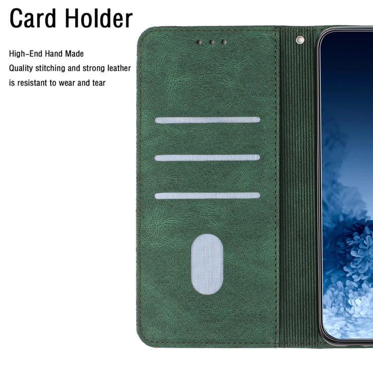 For Xiaomi Redmi Note 8 Mandala Embossed Flip Leather Phone Case(Green) - Xiaomi Cases by buy2fix | Online Shopping UK | buy2fix