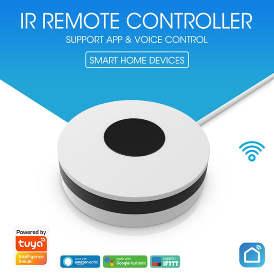 NEO NAS-IR02W WiFi IR Remotc Control Support Amazon Alexa / Google Home(White) - Universal by NEO | Online Shopping UK | buy2fix