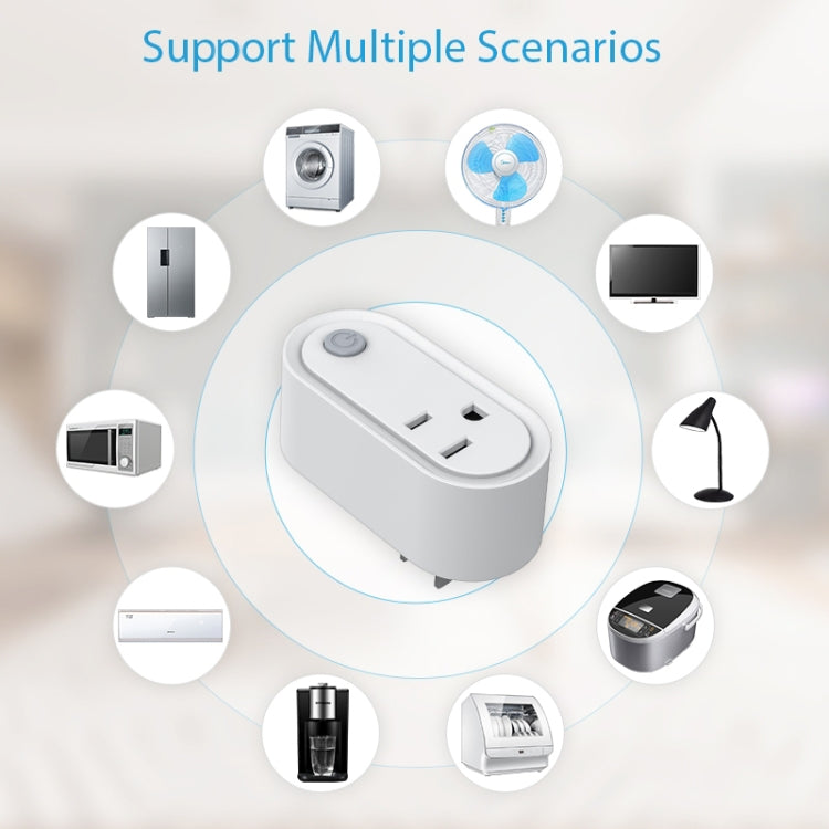 NEO NAS-WR12W 15A 2.4G WiFi US Smart Power Plug - Smart Socket by NEO | Online Shopping UK | buy2fix