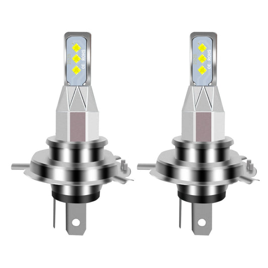 1 Pair H4 DC 12V-24V 12W 1800LM Car LED Fog Light(White Light) - Fog / Driving Lights by buy2fix | Online Shopping UK | buy2fix