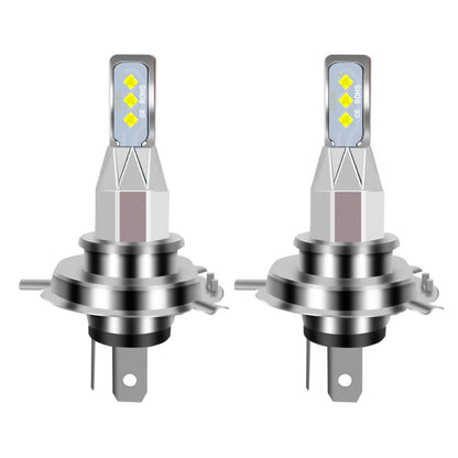 1 Pair H4 DC 12V-24V 12W 1800LM Car LED Fog Light(Yellow Light) - Fog / Driving Lights by buy2fix | Online Shopping UK | buy2fix