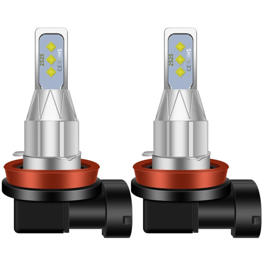 1 Pair H16JP DC 12V-24V 12W 1800LM Car LED Fog Light(White Light)