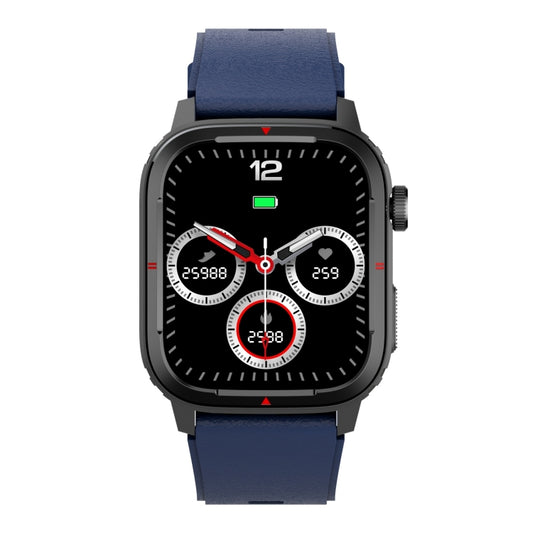 Q25 1.7 inch TFT HD Screen Smart Watch, Support Bluetooth Calling/Blood Pressure Monitoring(Blue) by buy2fix