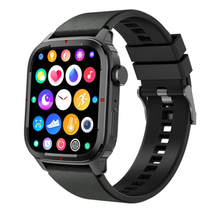 Q25 1.7 inch TFT HD Screen Smart Watch, Support Bluetooth Calling/Blood Pressure Monitoring(Black) by buy2fix