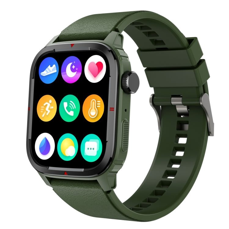 Q25 1.7 inch TFT HD Screen Smart Watch, Support Bluetooth Calling/Blood Pressure Monitoring(Green) by buy2fix