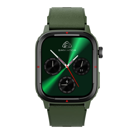 Q25 1.7 inch TFT HD Screen Smart Watch, Support Bluetooth Calling/Blood Pressure Monitoring(Green) by buy2fix