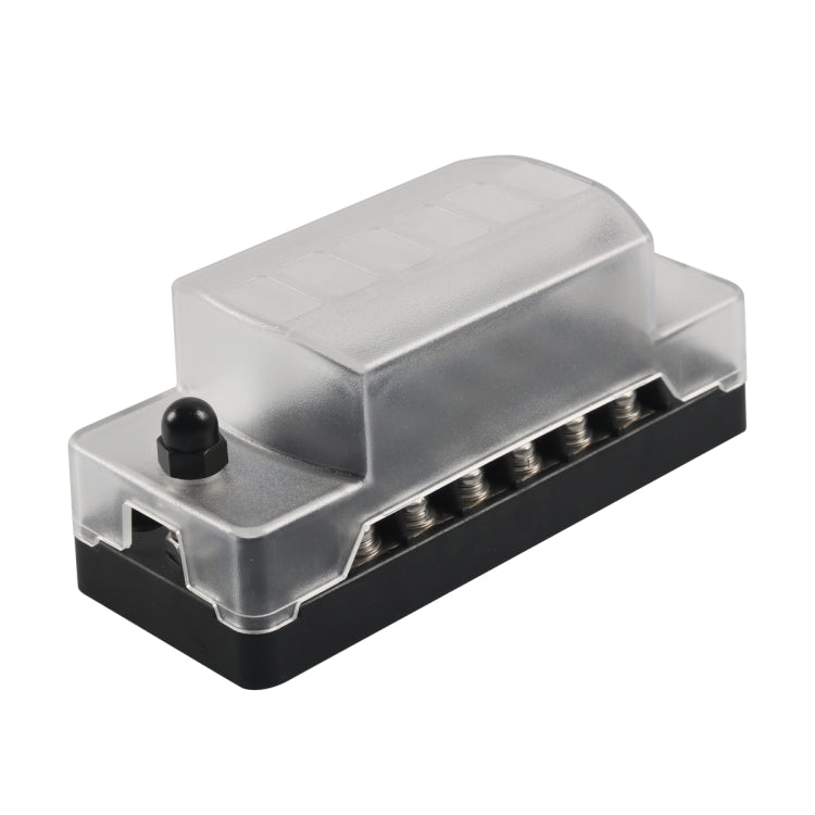 A5602-01 6 Way Fuse Box Blade Fuse Holder with Negative for Auto Car Truck Boat - Fuse by buy2fix | Online Shopping UK | buy2fix