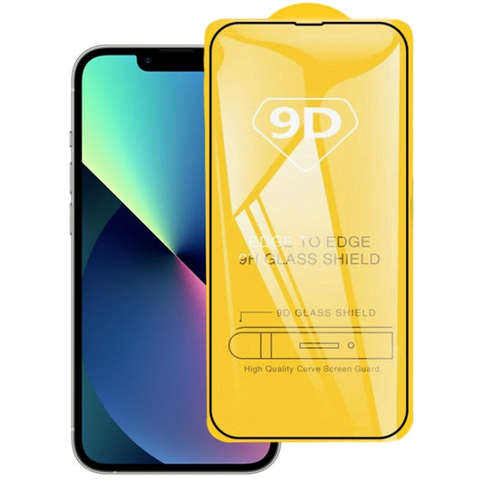 For iPhone 14 Plus 9D Full Glue Screen Tempered Glass Film - iPhone 14 Plus Tempered Glass by buy2fix | Online Shopping UK | buy2fix