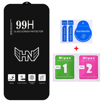 For iPhone 14 Plus High Aluminum Large Arc Full Screen Tempered Glass Film - iPhone 14 Plus Tempered Glass by buy2fix | Online Shopping UK | buy2fix