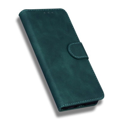 For Honor X8 Skin Feel Pure Color Flip Leather Phone Case(Green) - Honor Cases by buy2fix | Online Shopping UK | buy2fix