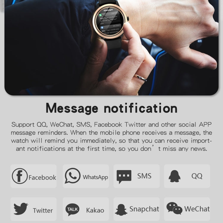 A60 1.32 inch IPS HD Screen Smart Watch, Support Bluetooth Calling/Blood Pressure Monitoring(Pink) by buy2fix