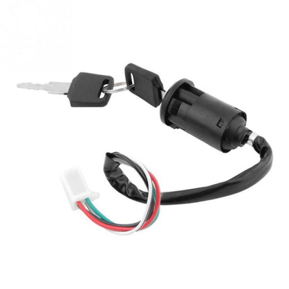 5 PCS Motorcycle Female Plug Ignition Key Switch Set - Replacement Parts by buy2fix | Online Shopping UK | buy2fix